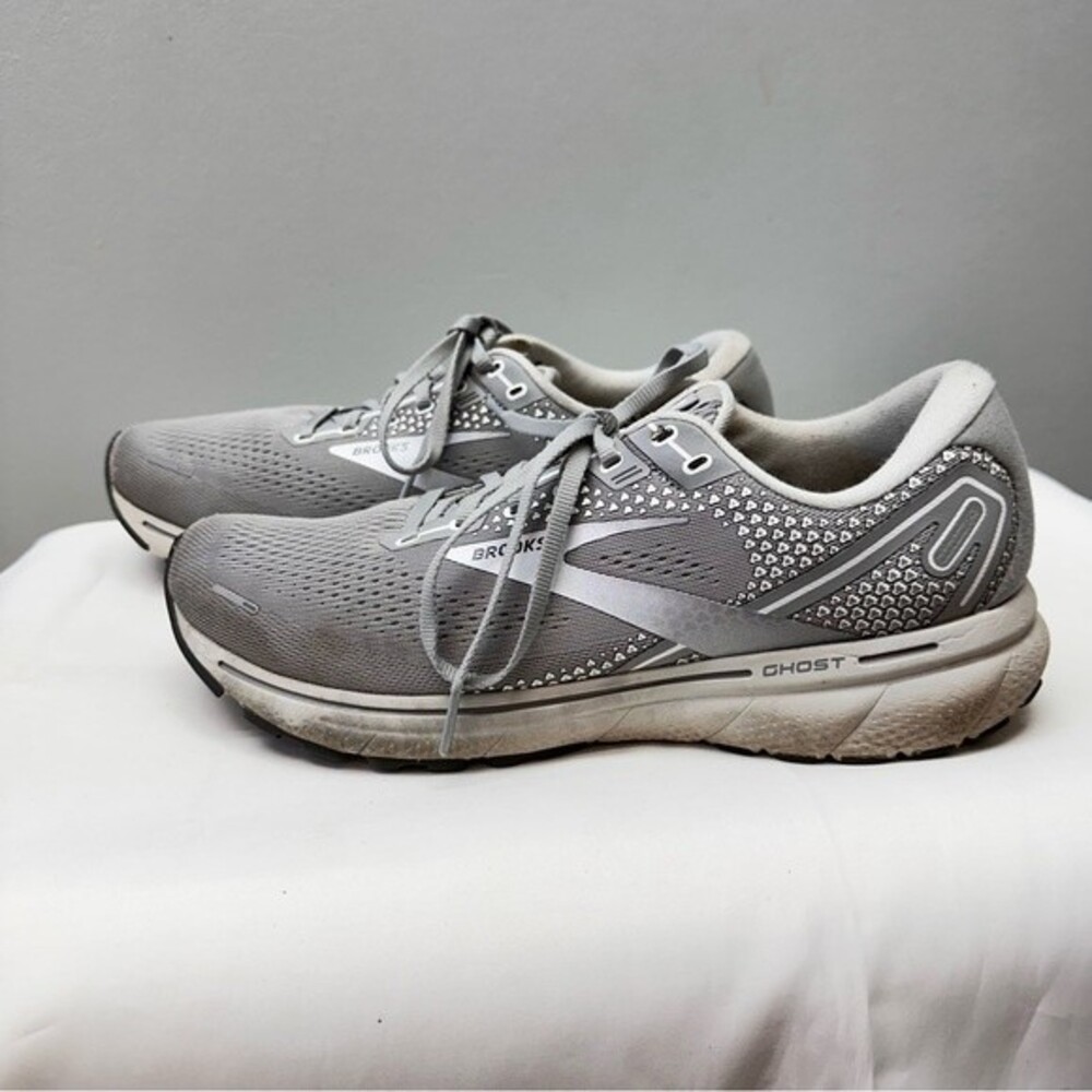 Brooks ghost 14 running athletic‎ shoes women's 12 grey